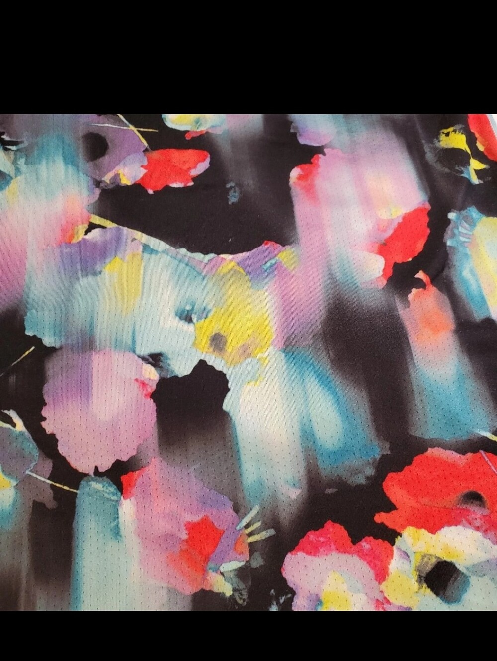 ASICS Women's Multicolor Floral Racerback Tank Top Sz L - Picture 2 of 10